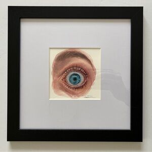 Original Watercolor Painting of a human eye by me (Shannon Perrie/Perrie…
